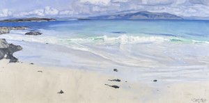 April Wave, Iona, 2013 (olie på lærred) af Charles Simpson