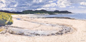 Beach Stream, Sanna, 2017 (olie på lærred)