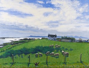 Bunacaimbe, 2012 (olie på lærred) af Charles Simpson
