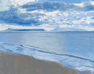Changing Light, 2014 (olie på lærred) af Charles Simpson