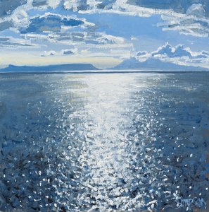 Eigg  Rum Evening, 2014 (olie på lærred)