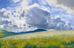 Stubmark: Rooks  Crows, 2015 (olie på lærred)