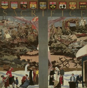 Sacrifice, ca. 1918 (olie)
