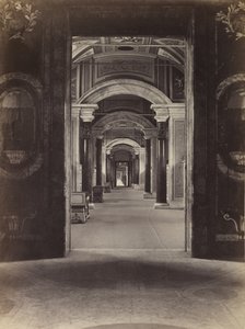 Vatikanets bibliotek, ca. 1860. af Charles Soulier