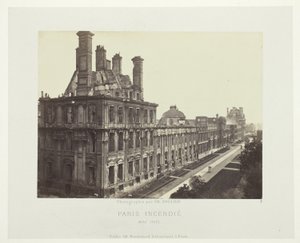 Paris Fire (Tuileries Palace, Marsan Pavilion)