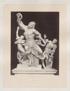 Rom: Laocoon Vatican Group, ca. 1860.