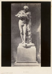 Silenus holder barnet Dionysos, Louvre-museet, Paris, ca. 1860
