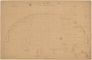 Diagram af en Lunette [verso]