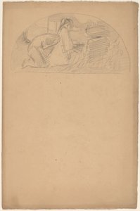 Studer for en Lunette af Charles Sprague Pearce