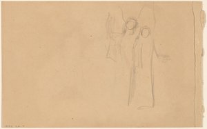 Studie af figurer [verso]