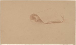 Studie af en rulle af Charles Sprague Pearce