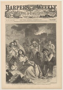Forside af Harpers Weekly, 28. oktober 1871