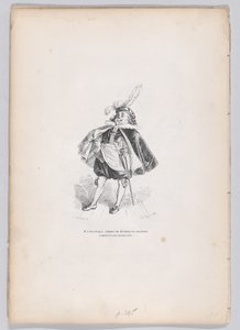 Han har hver af dem, som man siger i tidsskrifterne om den skønne kunst fra Scen..., ca. 1837-47.