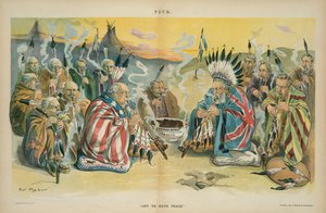 Lad os have fred, 1896 (kromolitografi) af Charles Taylor