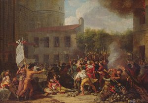 Stormen af Bastillen og arrestationen af Joseph Delaunay (1752-94) den 14. juli 1789