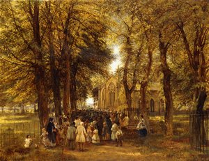 Et landbryllup, af Charles Thomas Burt