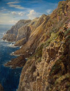 Lundy Island, 1857. af Charles Thomas Burt
