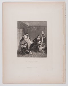 The Attainer of Strafford, efter Leutze af Charles Thomas Burt