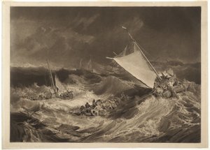 Et Skibsvrag af Charles Turner