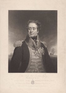 Admiral Sir Richard King af Charles Turner