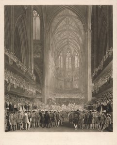 Kroningen af kong Georg IV i Westminster Abbey