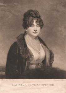 Lavinia Bingham, grevinde Spencer af Charles Turner