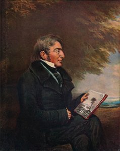 Portræt af JMW Turner, c1841 1904 af Charles Turner