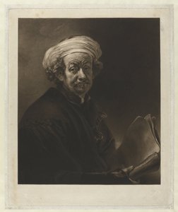 Rembrandt som Paul af Charles Turner