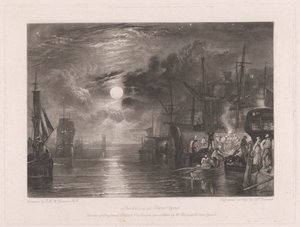 Shields, ved floden Tyne af Charles Turner