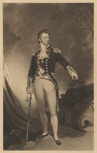 Sir Philip Bowes Vere Broke af Charles Turner after Samuel Lane