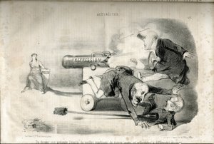 Illustration af Charles Vernier (? -1887) i Le Charivari af Charles Vernier