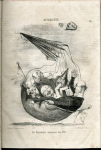 Illustration af Charles Vernier (? -1887) i Le Charivari af Charles Vernier