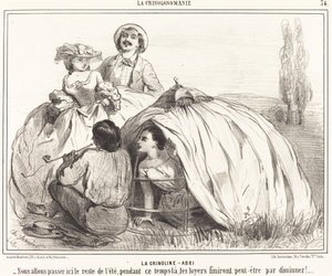 Crinoline-Abri af Charles Vernier