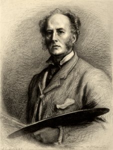 John Everett Millais, britisk kunstner, c1880-1882. af Charles Waltner
