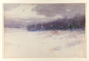 Uden titel [Vinterlandskab - New Jersey] af Charles Warren Eaton
