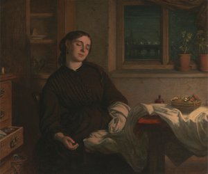 Hjem Drømme af Charles West Cope