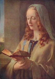 Jomfrumeditation, 1847, c1915 af Charles West Cope