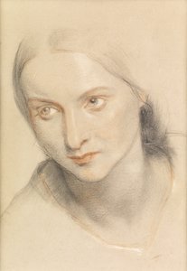 Studie af en kvindes hoved, 1894