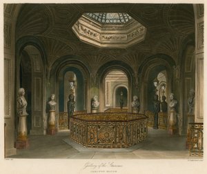 Gallery of the Staircase, Carlton House, London af Charles Wild