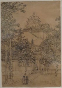 "Sommerpaladset, Peking" af Charles W. Bartlett, HMA 28114 af Charles William Bartlett
