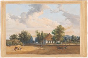 Udsigt ved Rijswijk Batavia