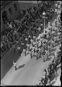 Begravelsesoptog af en soldat tildelt Victoria Cross, London, begyndelsen af 1930