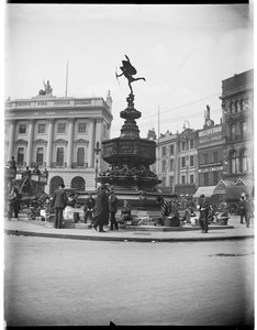 Shaftesbury Memorial Fountain, Piccadilly Circus, City of Westminster, London, 1895-1905.