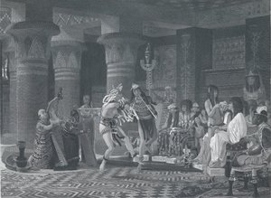 Tidsfordriv i det gamle Egypten, 1876. af Charles William Sharpe