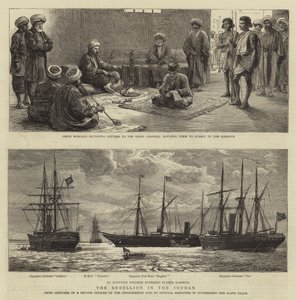 Oprøret i Soudan af Charles William Wyllie