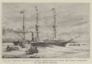 SS Falcon forlader St John