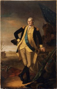 George Washington efter slaget ved Princeton af Charles Willson Peale