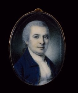 Portræt af general Henry "Light-Horse Harry" Lee (1756-1818), ca. 1785 (akvarel på elfenben) af Charles Willson Peale