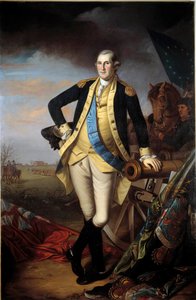 Portræt af George Washington (1732-1799) efter slaget ved Princeton, 3. januar af Charles Willson Peale