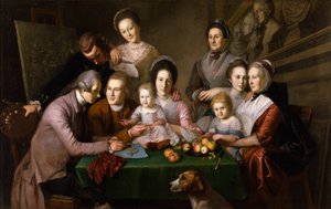 The Peale Family, ca. 1771-73 (olie på lærred)